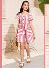 Pink Colour western Party Wear Designer One Piece Baby Girls Collection A-T 01